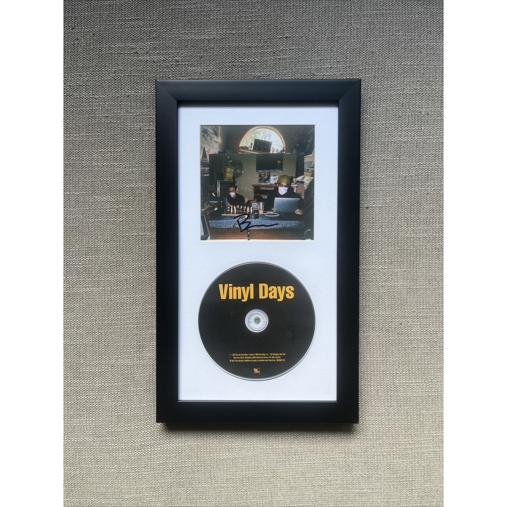 Logic SIGNED INSERT Rare "Bobby" Vinyl Days by Logic (CD, 2022) CD Display Frame
